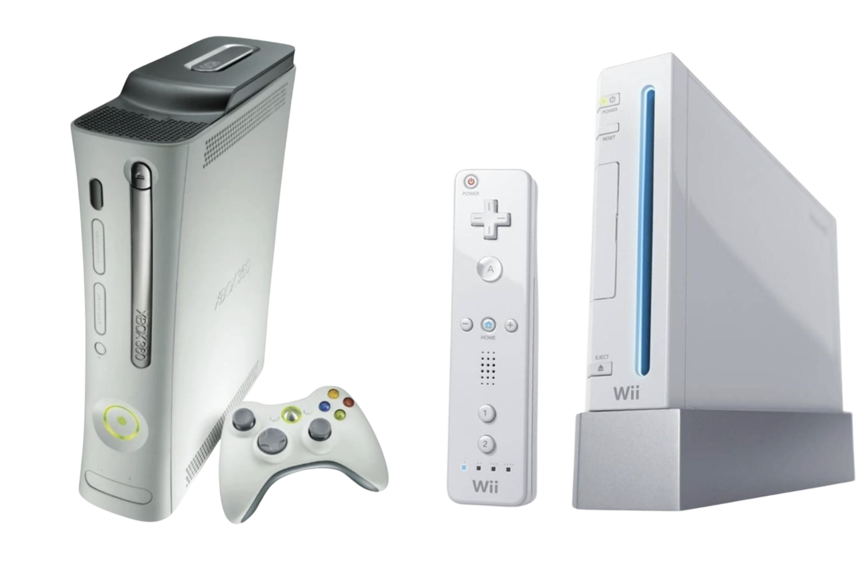 Xbox-360-wii-together-with-remote